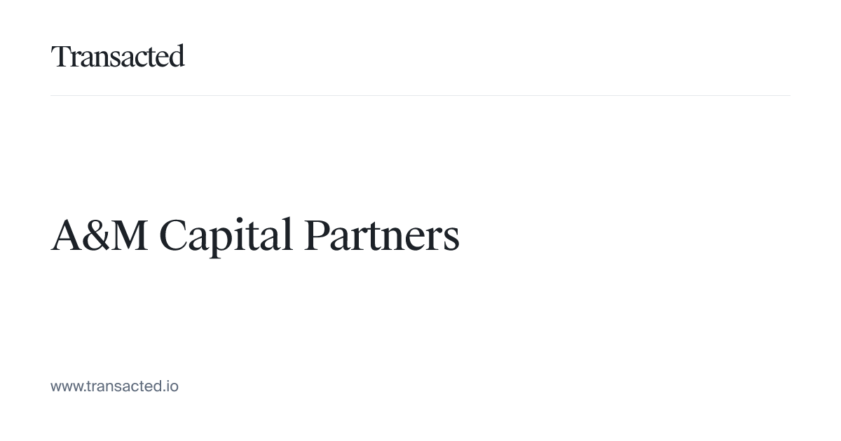 A&M Capital Partners